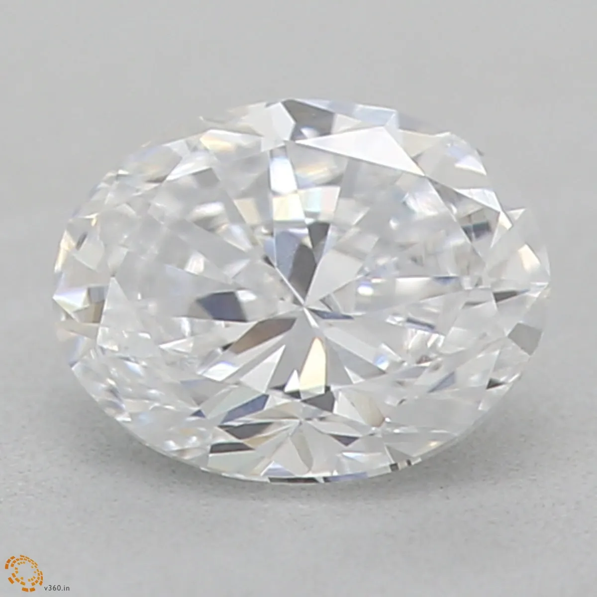 0.34 Carat Oval Lab Grown Diamond