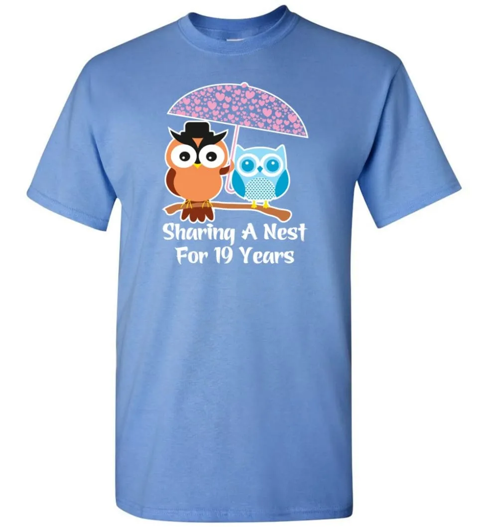 19 Years Wedding Anniversary Gifts Valentine's Day T-shirt