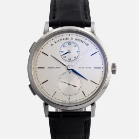 A. Lange &amp; Sohne Saxonia Dual Time 385.026