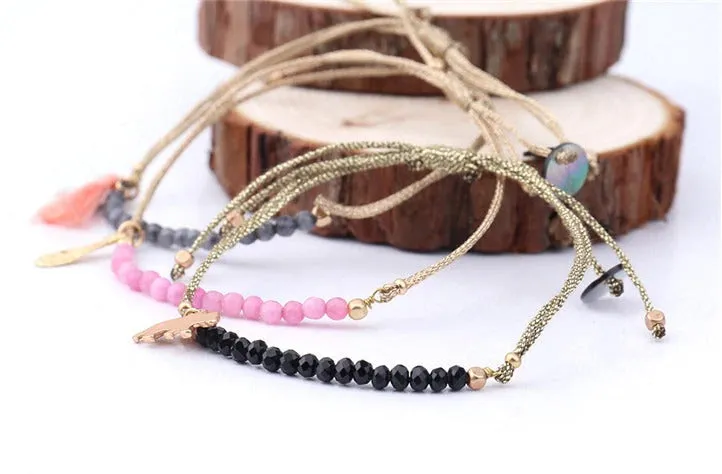 Adjustable Summer Fashion Women's Gift Beads Jewelry with Boho Style