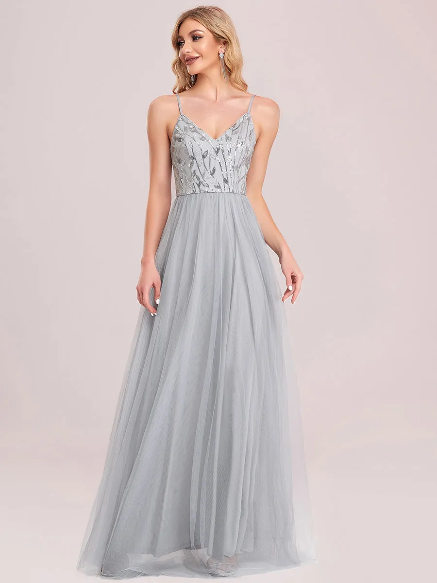 Adorable A Line Silhouette Floor Length Wholesale Evening Dress