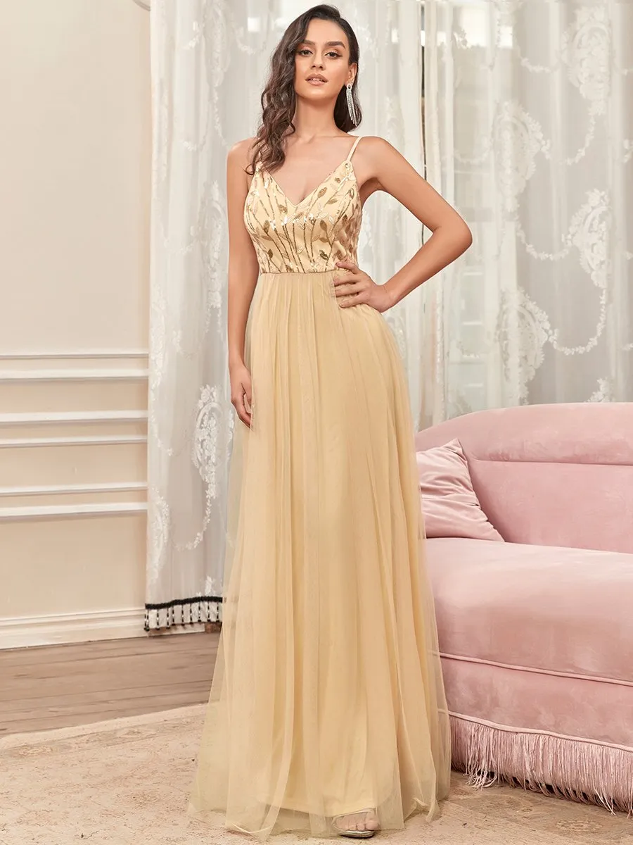 Adorable A Line Silhouette Floor Length Wholesale Evening Dress