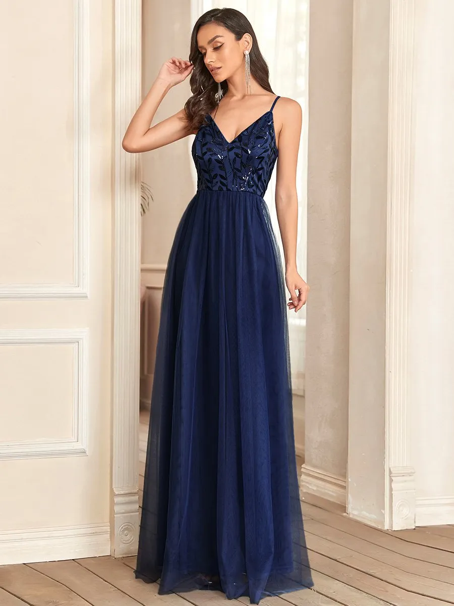 Adorable A Line Silhouette Floor Length Wholesale Evening Dress