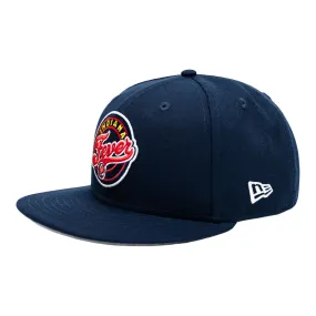 Adult Indiana Fever Primary Logo 9Fifty Hat in Navy by New Era