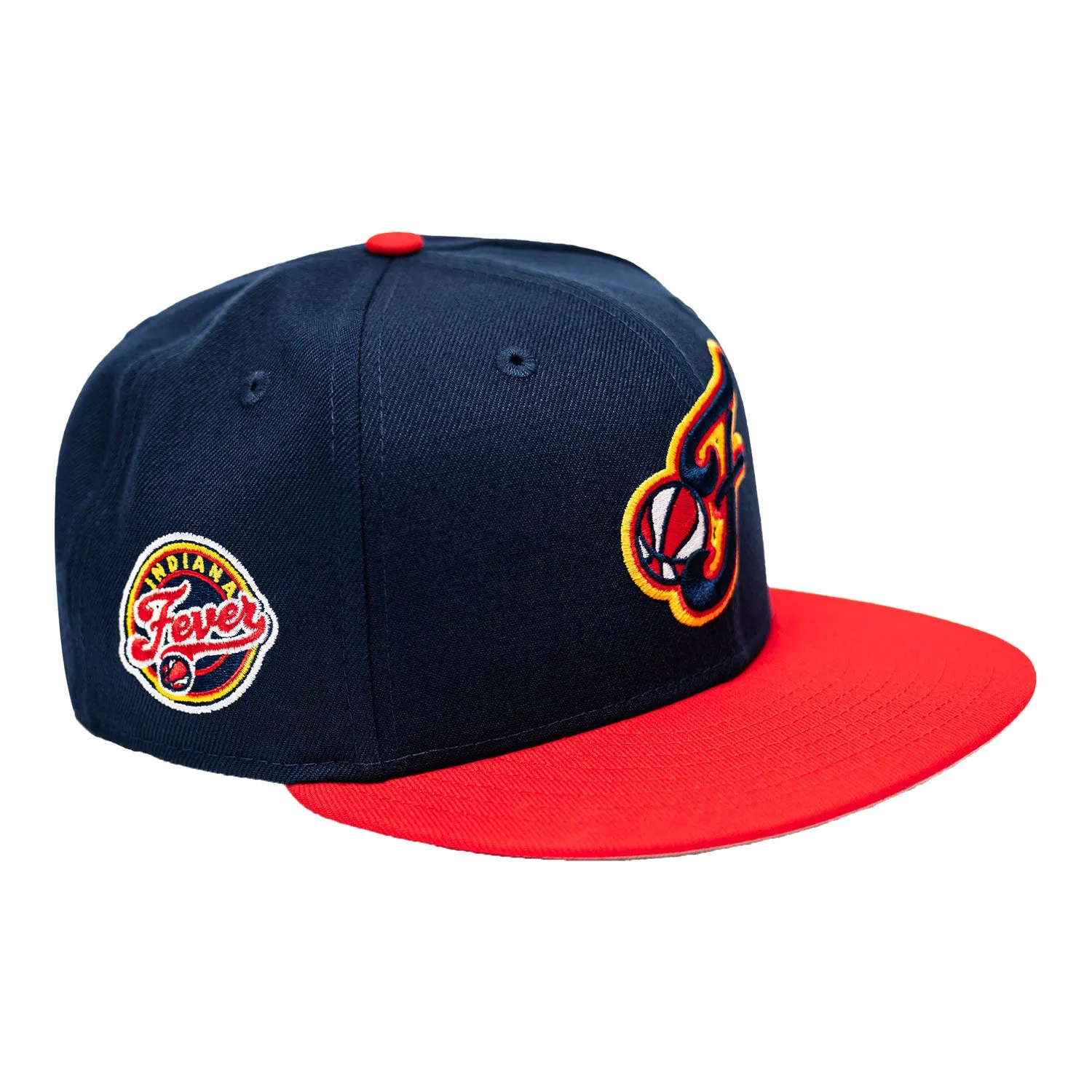 Adult Indiana Fever Secondary Logo 9Fifty Hat in Navy by New Era