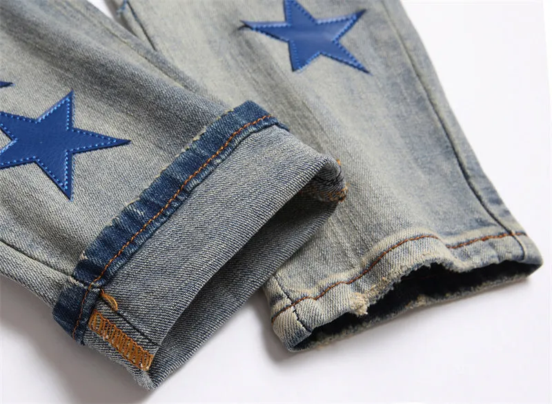 AMIRI Denim Blue Star