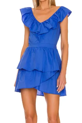 Amparo Blue Summer Sunset Dress