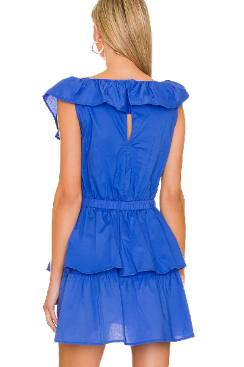 Amparo Blue Summer Sunset Dress