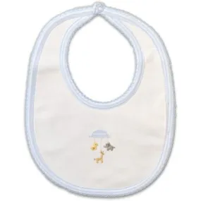 Animal Mobile Pima Cotton Baby Boy Bib