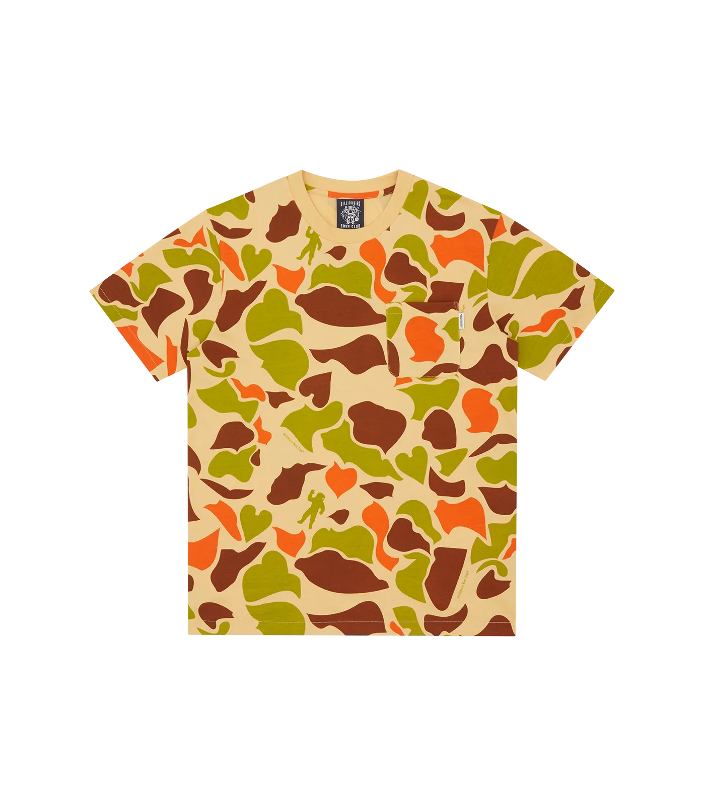 A/O CAMO PRINT POCKET T-SHIRT - BEIGE