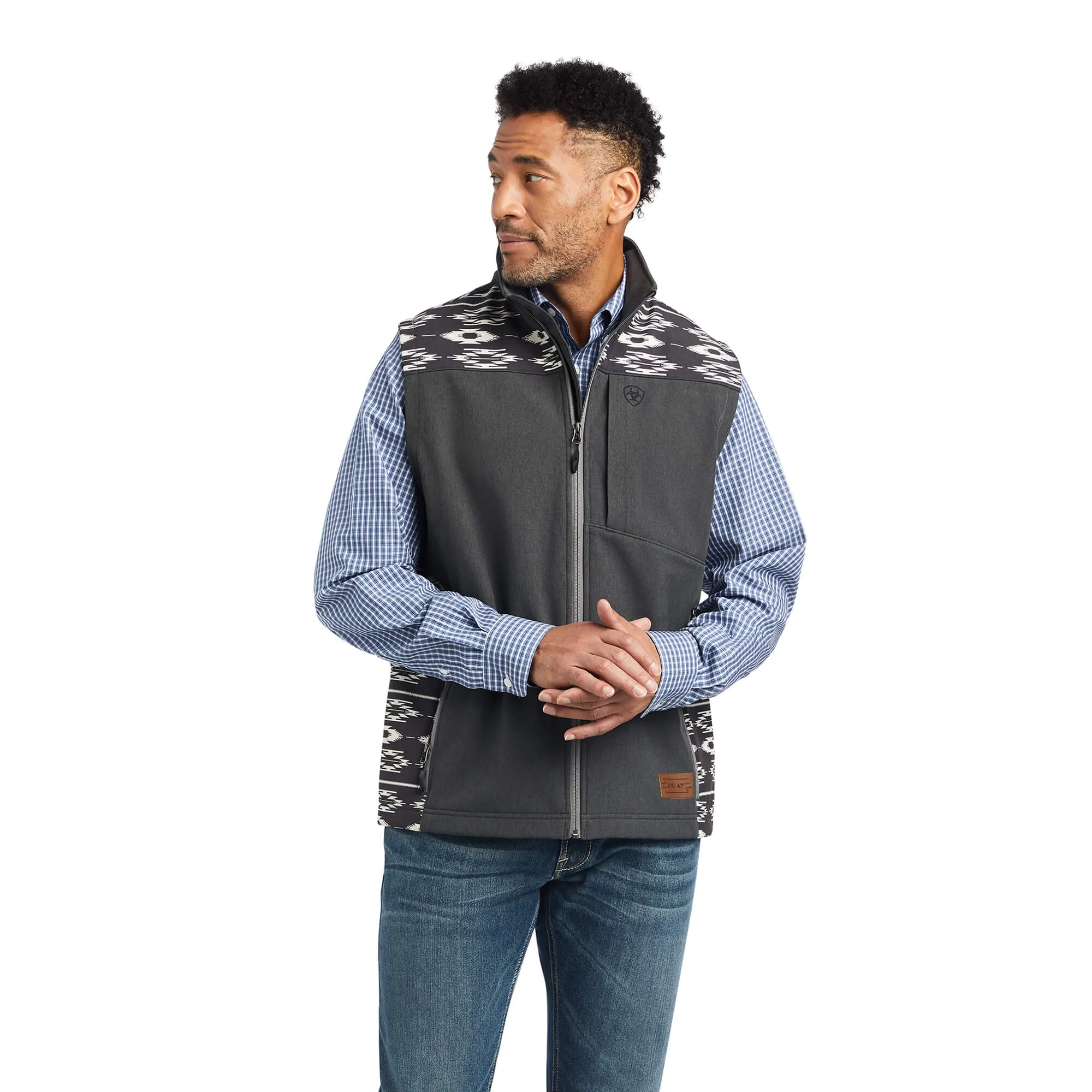 Ariat Men's Vernon Chimayo Softshell Vest