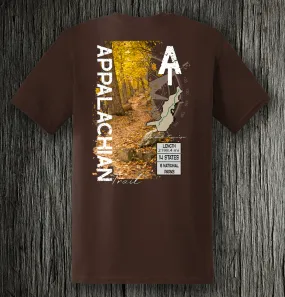 AT Appalachian Trail Super Soft Ring Spun 100% Cotton Midweight Unisex T-Shirt TShirt