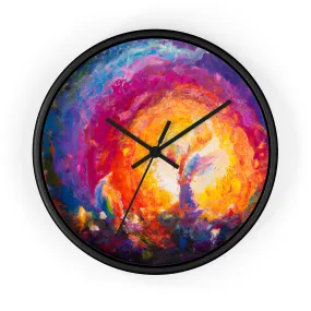 AuroraDaVinci - Gay Hope Wall Clock