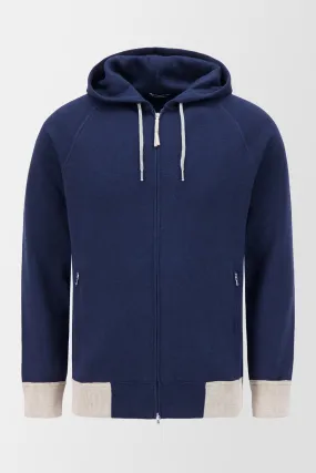 Barba Napoli Tracksuit Blue Hoodie