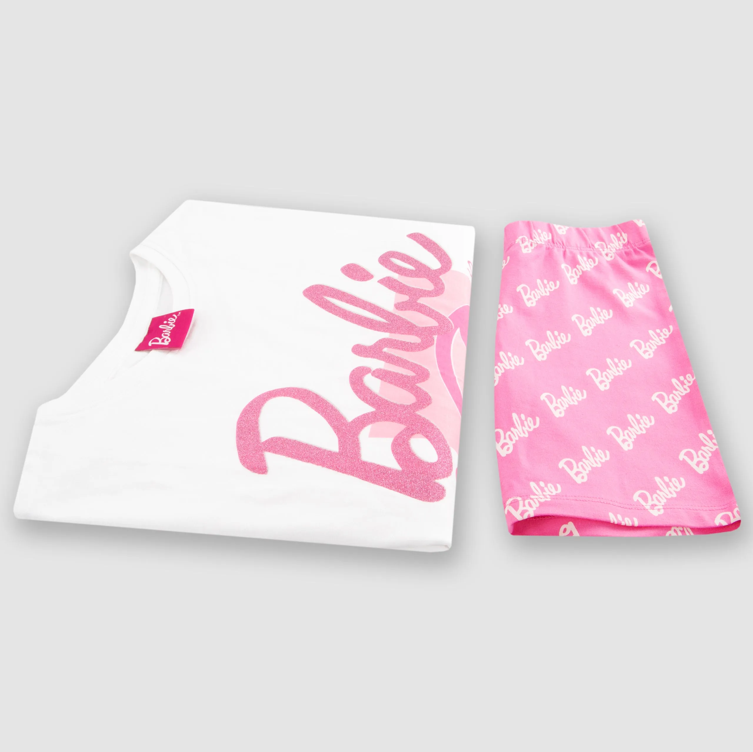 Barbie T-Shirt And Shorts Set