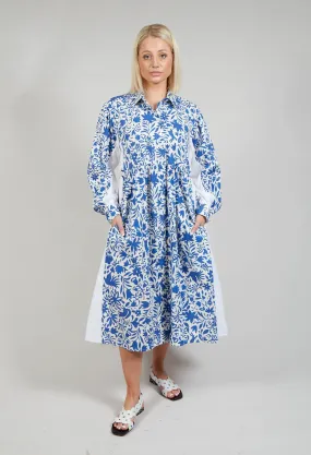 Beloved Dress in Blue Floral