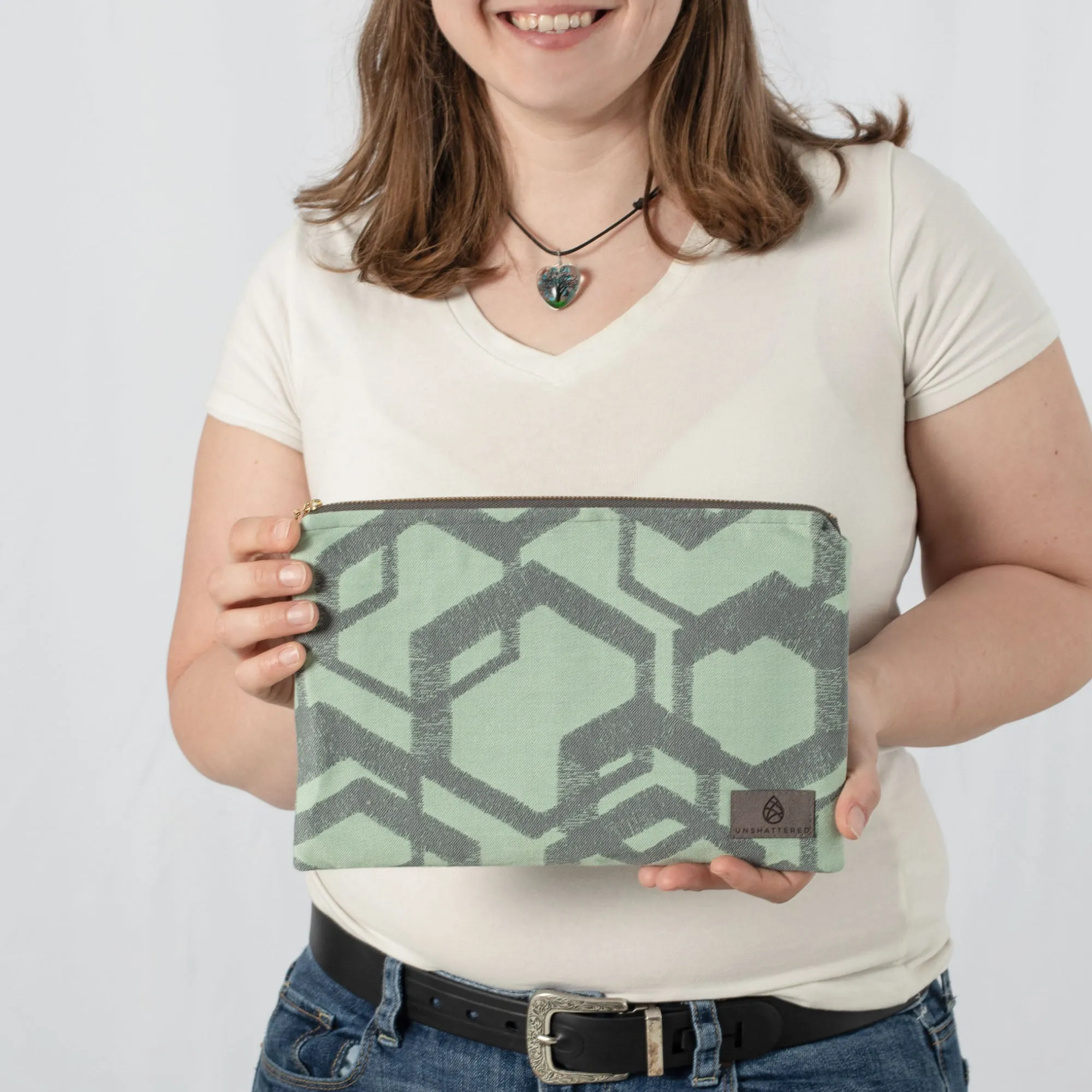 Bernadette Large Zip Pouch