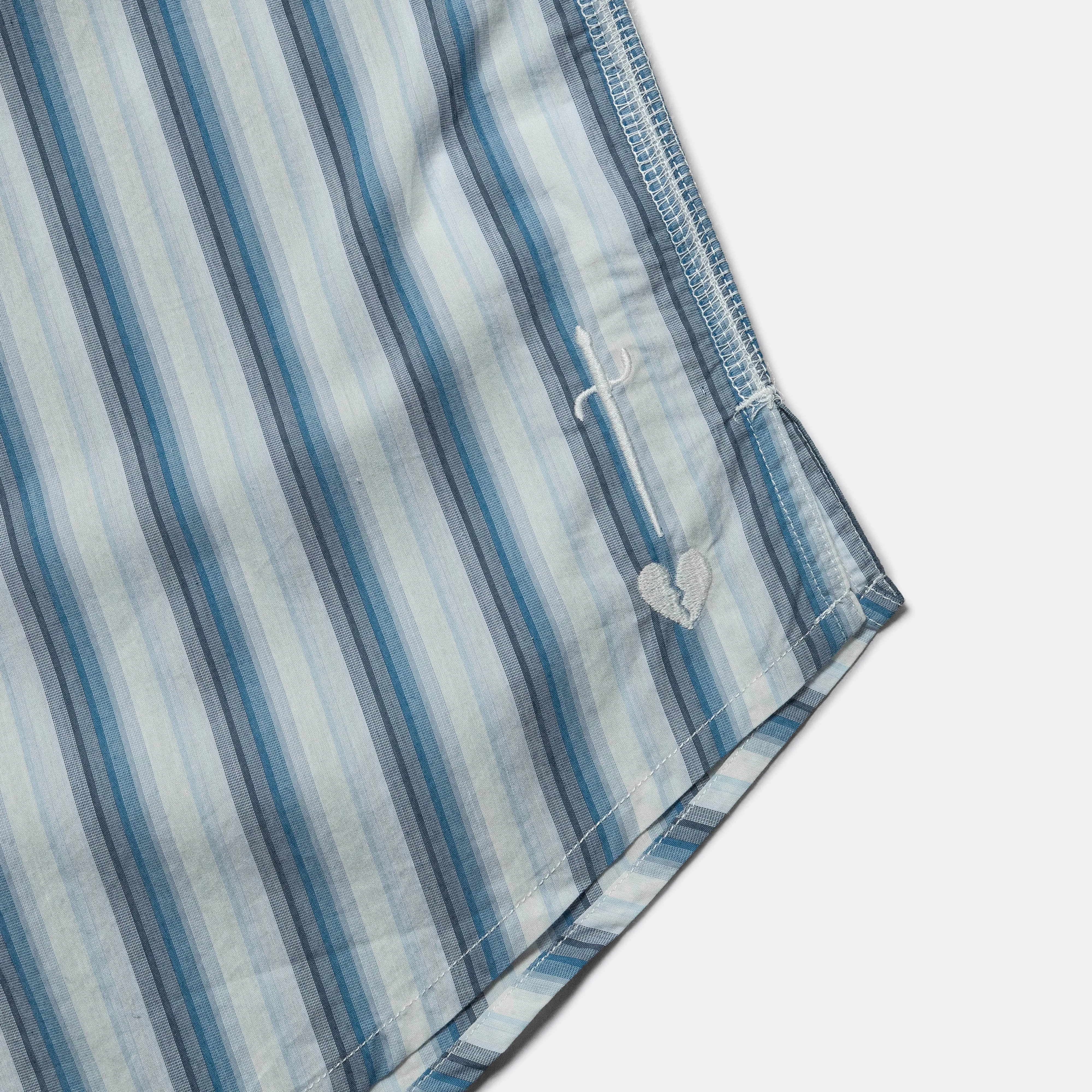 Big SS Shirt - Blue Stripe