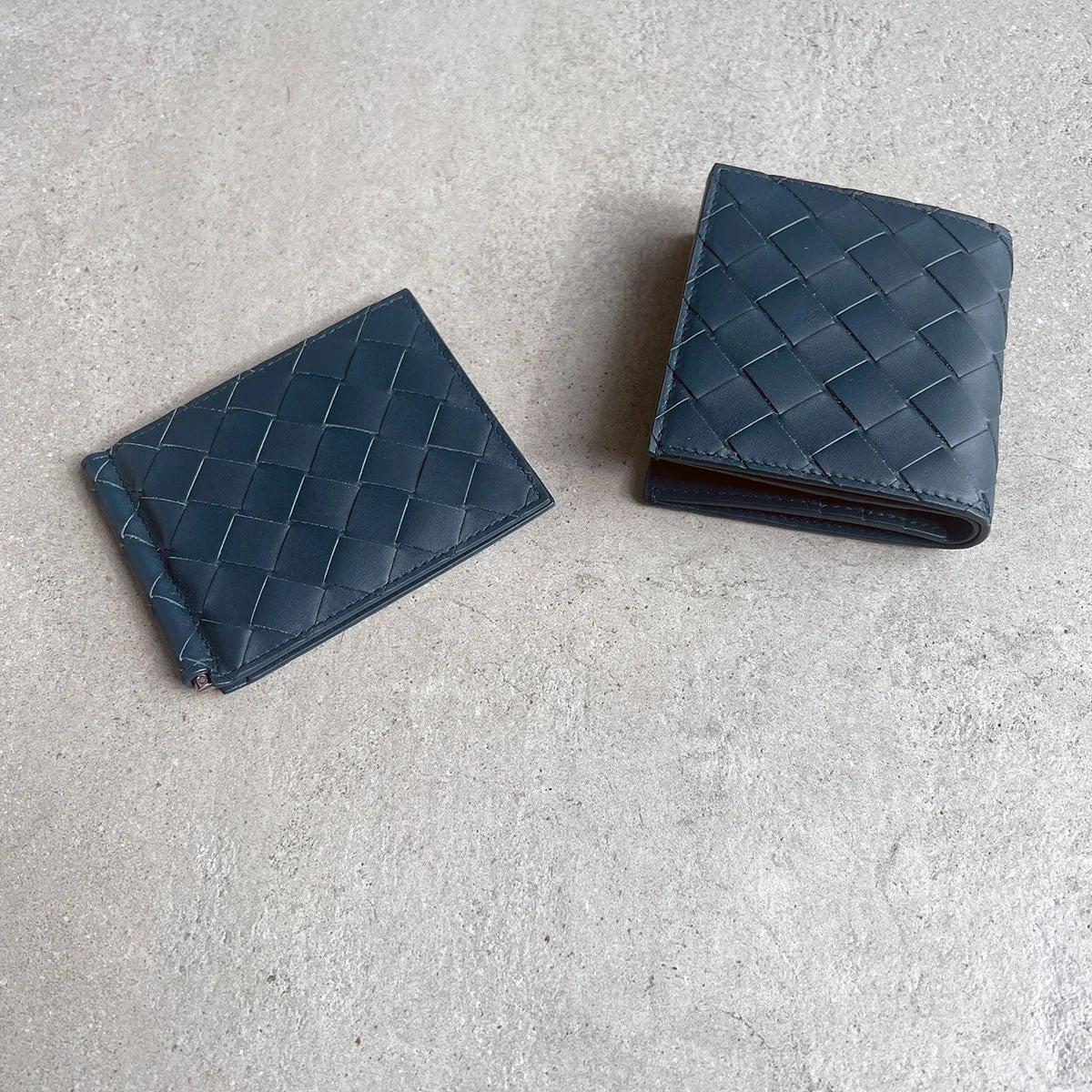 Bill Clip Wallet, Deep Blue (S)