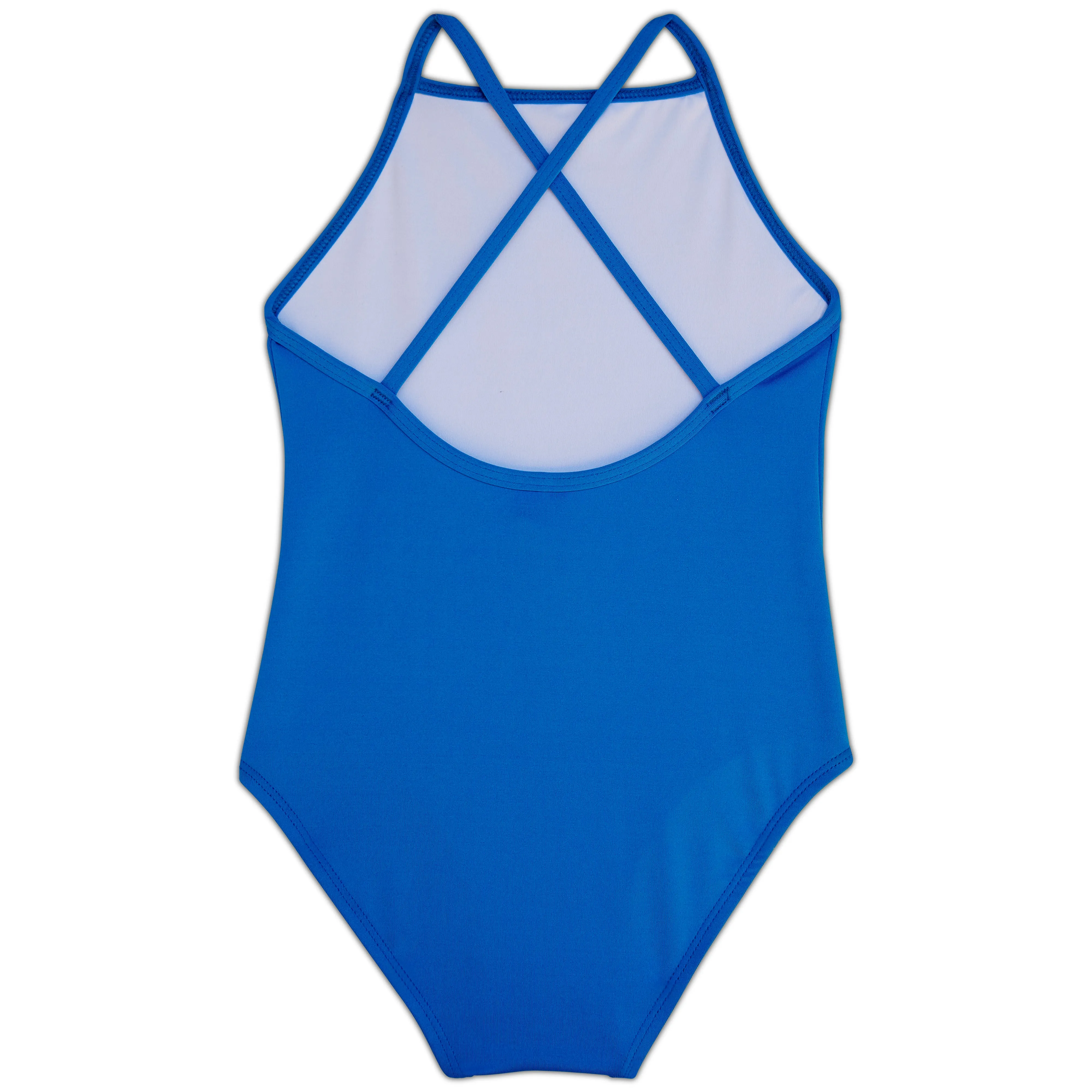 Blue Girls' Swimsuit UPF 50 