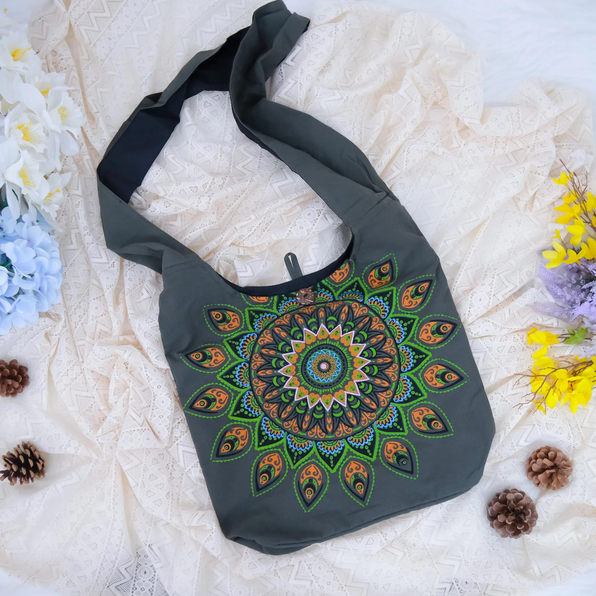 Boho Mandala Messenger Bag