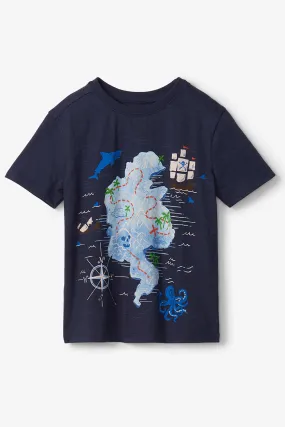 Boys Shirt Hatley Treasure Map