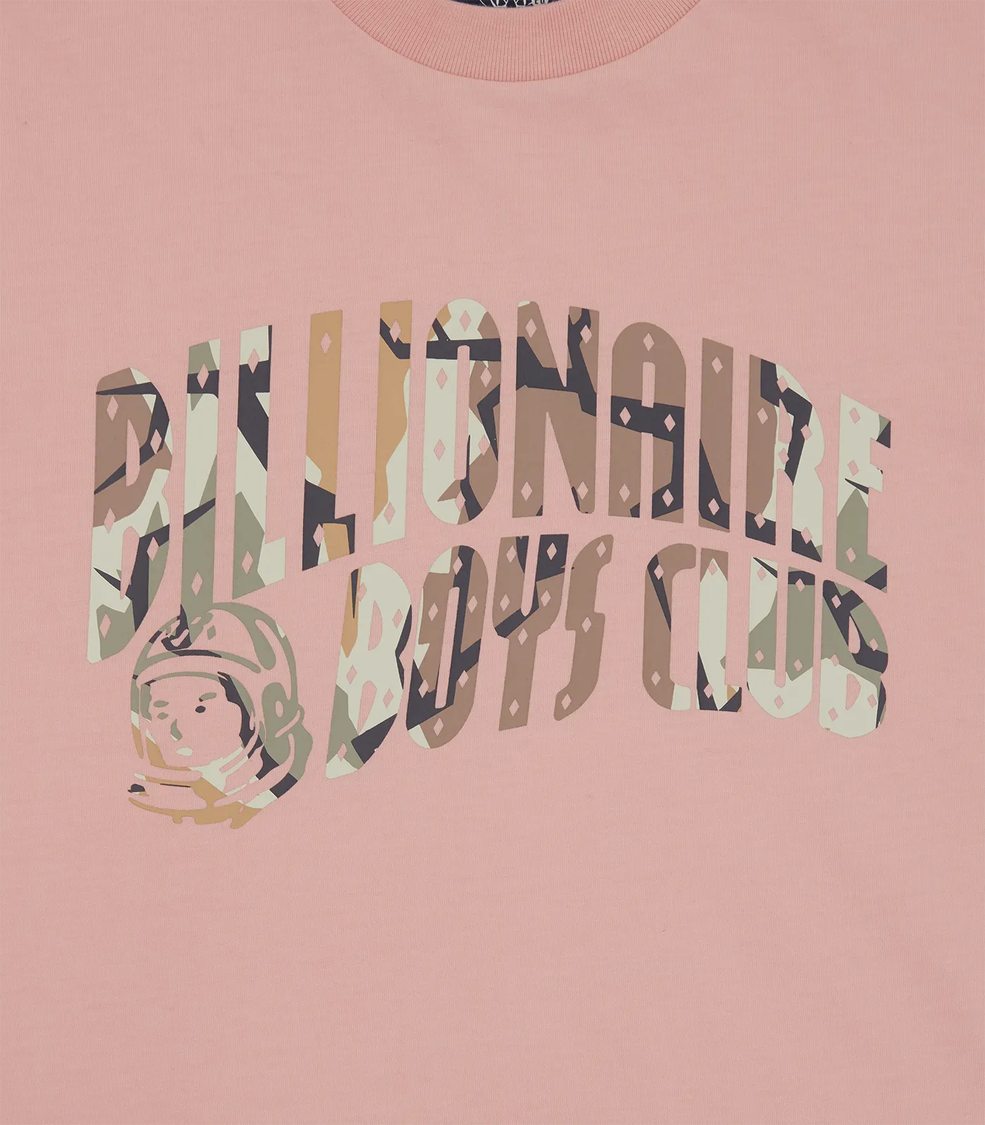 CAMO ARCH LOGO T-SHIRT - PINK