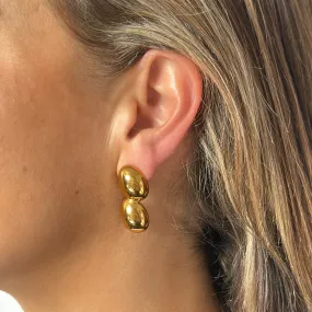 Caro gold Studs