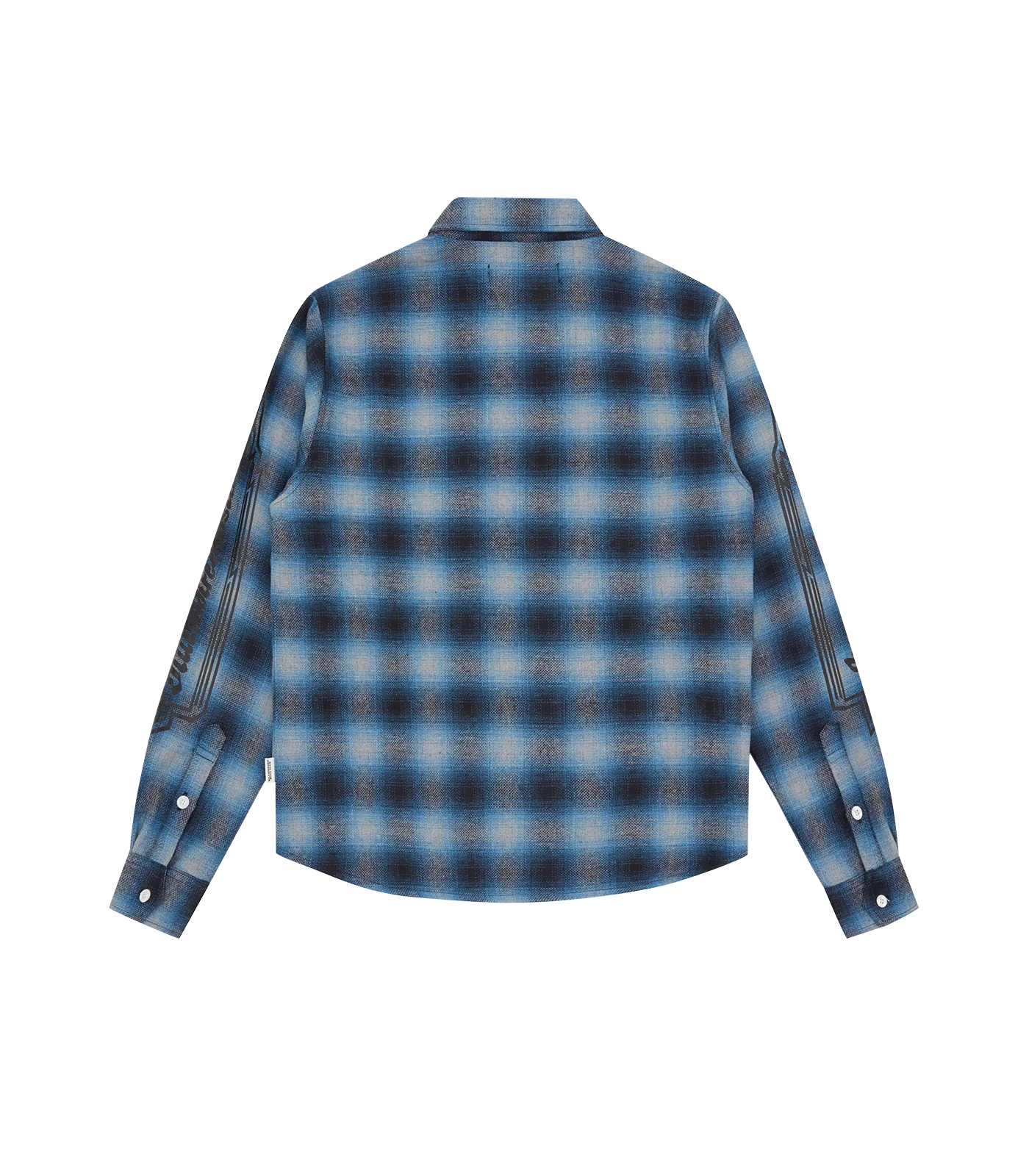 CHECK L/S SHIRT - BLUE