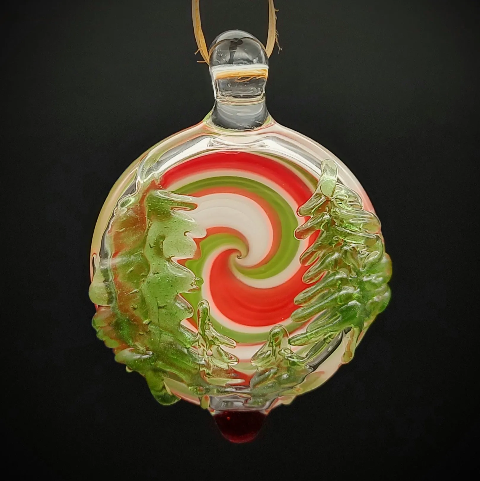 Christmas Tree Round Ornament