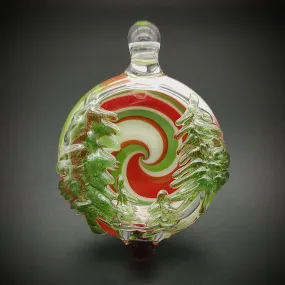 Christmas Tree Round Ornament