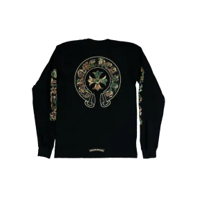 Chrome Hearts Long Sleeve Tee Camo Horse Shoe