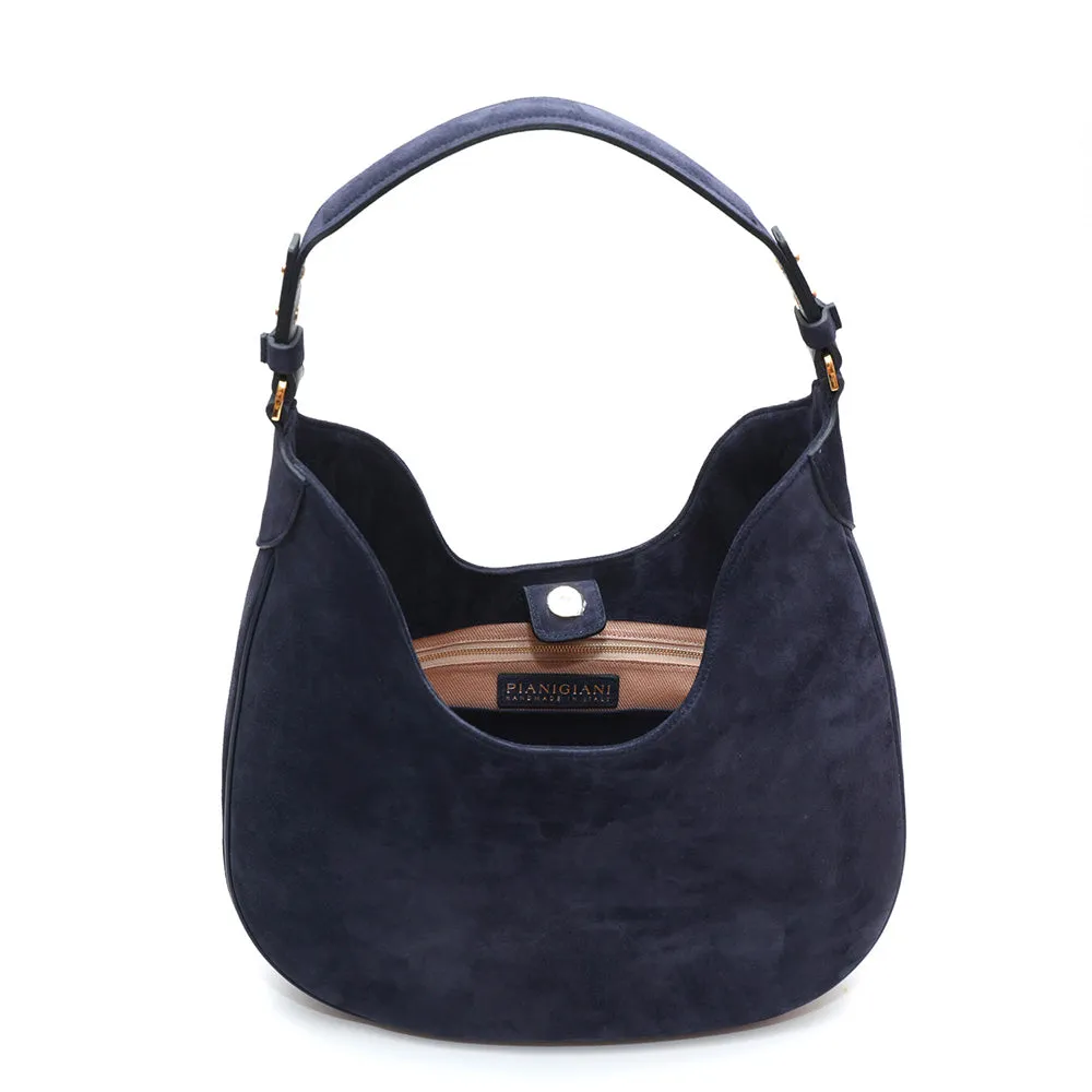 Cloe in Pelle Scamosciata Blu