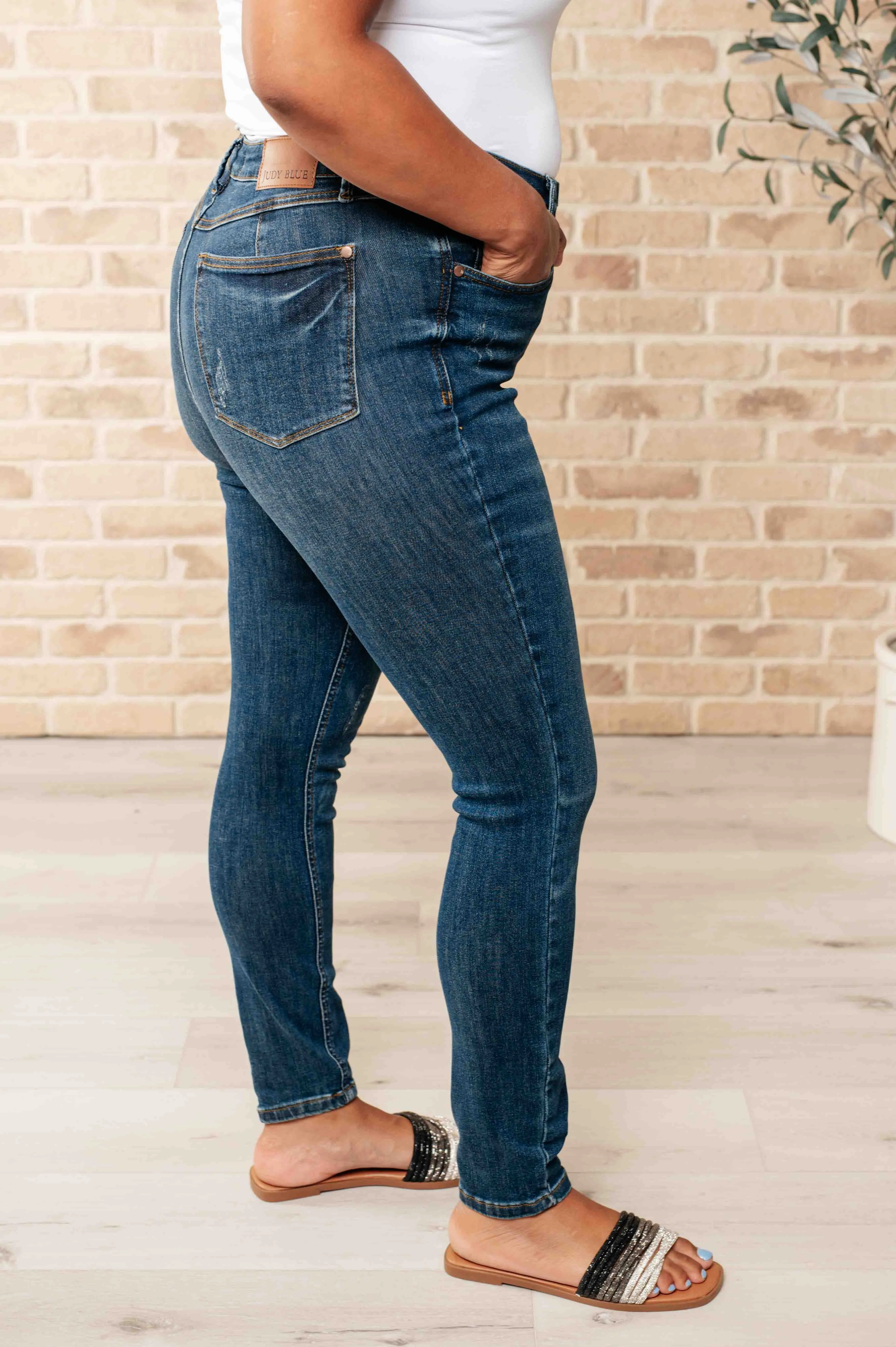 Cora High Rise *TUMMY CONTROL BUTT LIFT* Judy Blue Skinny Jeans