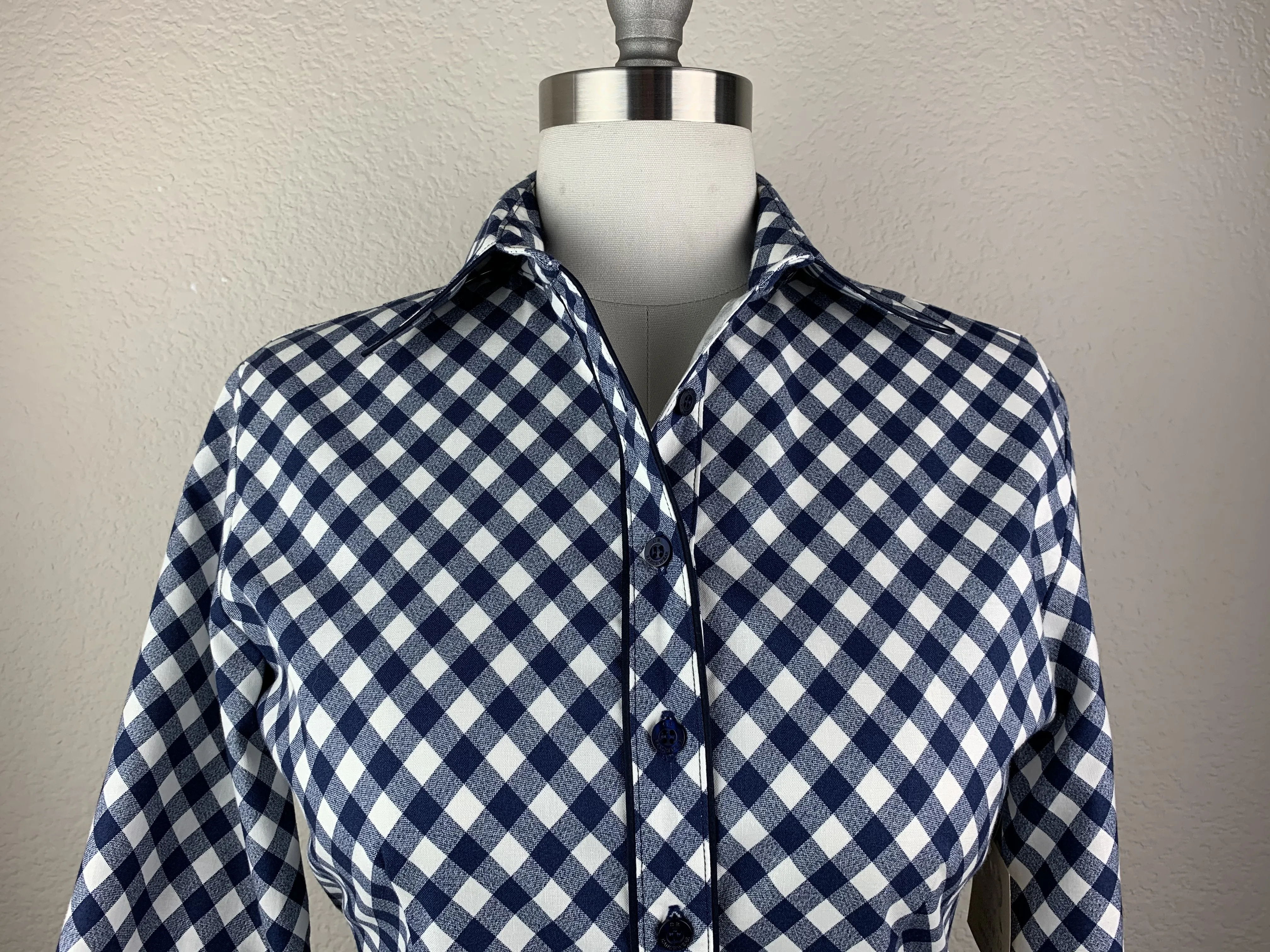 CR Tradition Navy and White Gingham