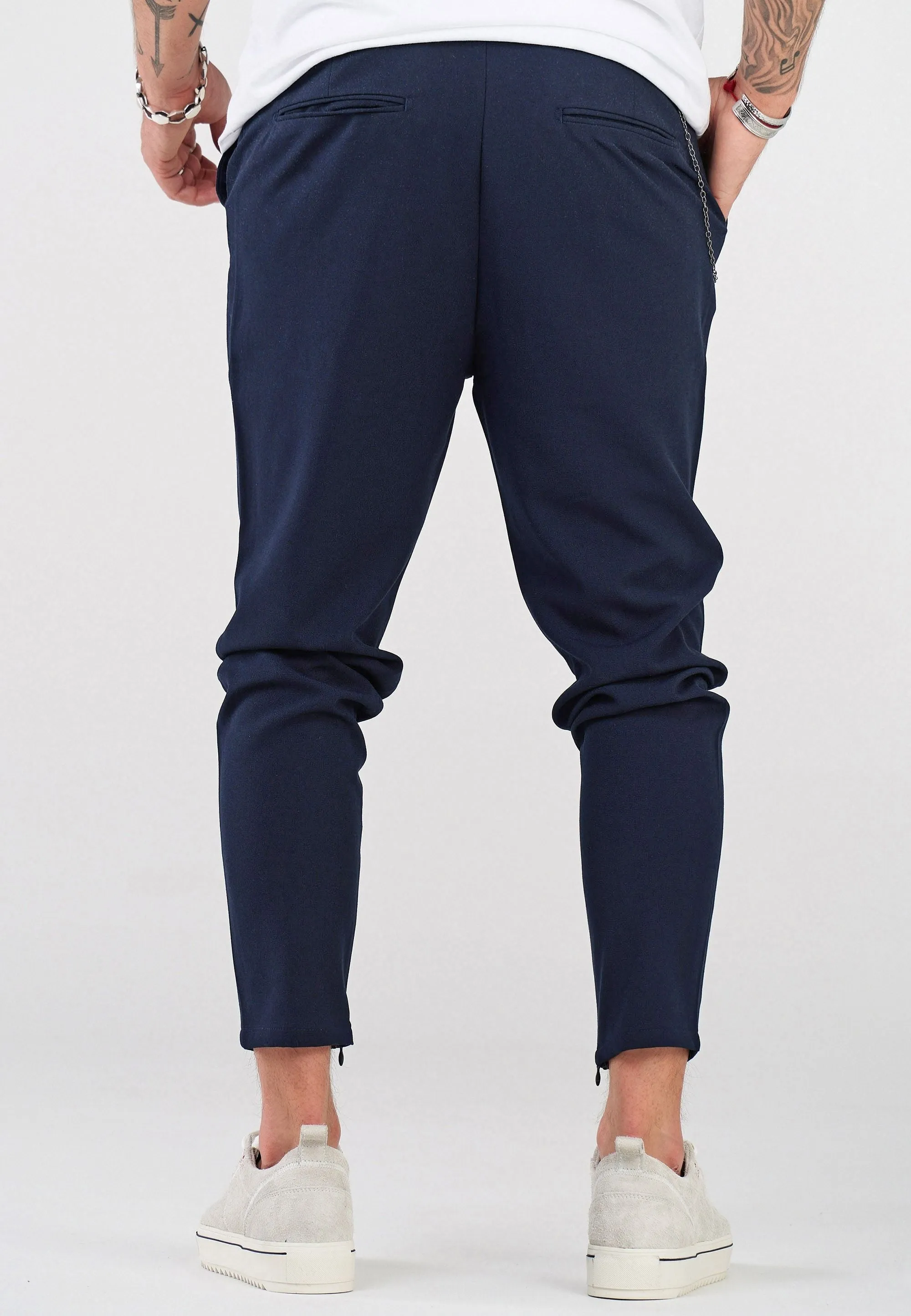 Cropped Hose Navy JN-3505