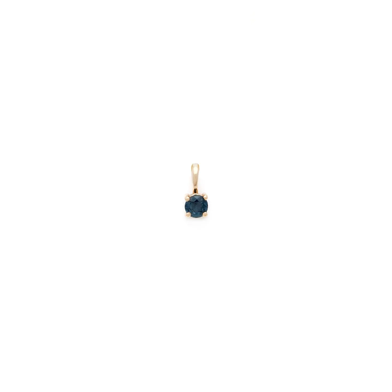 Element Charm | 14k Gold Sapphire