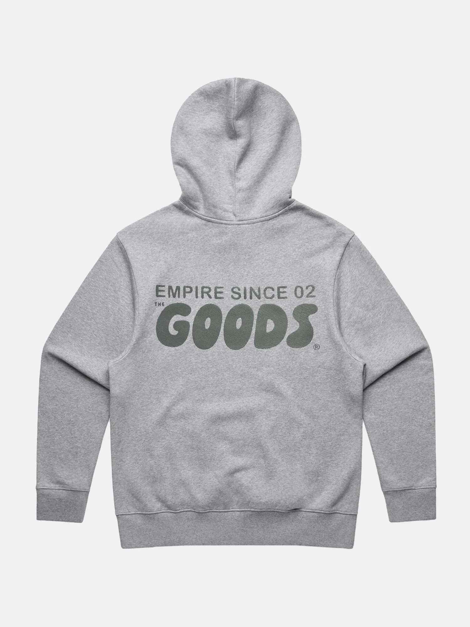 Empire Puff Puff Give Hood - Grey Heather / Smoke