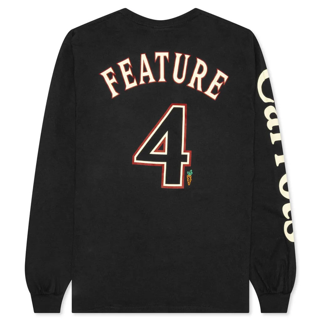 Feature x Carrots by Anwar Carrots L/S Tee - Black