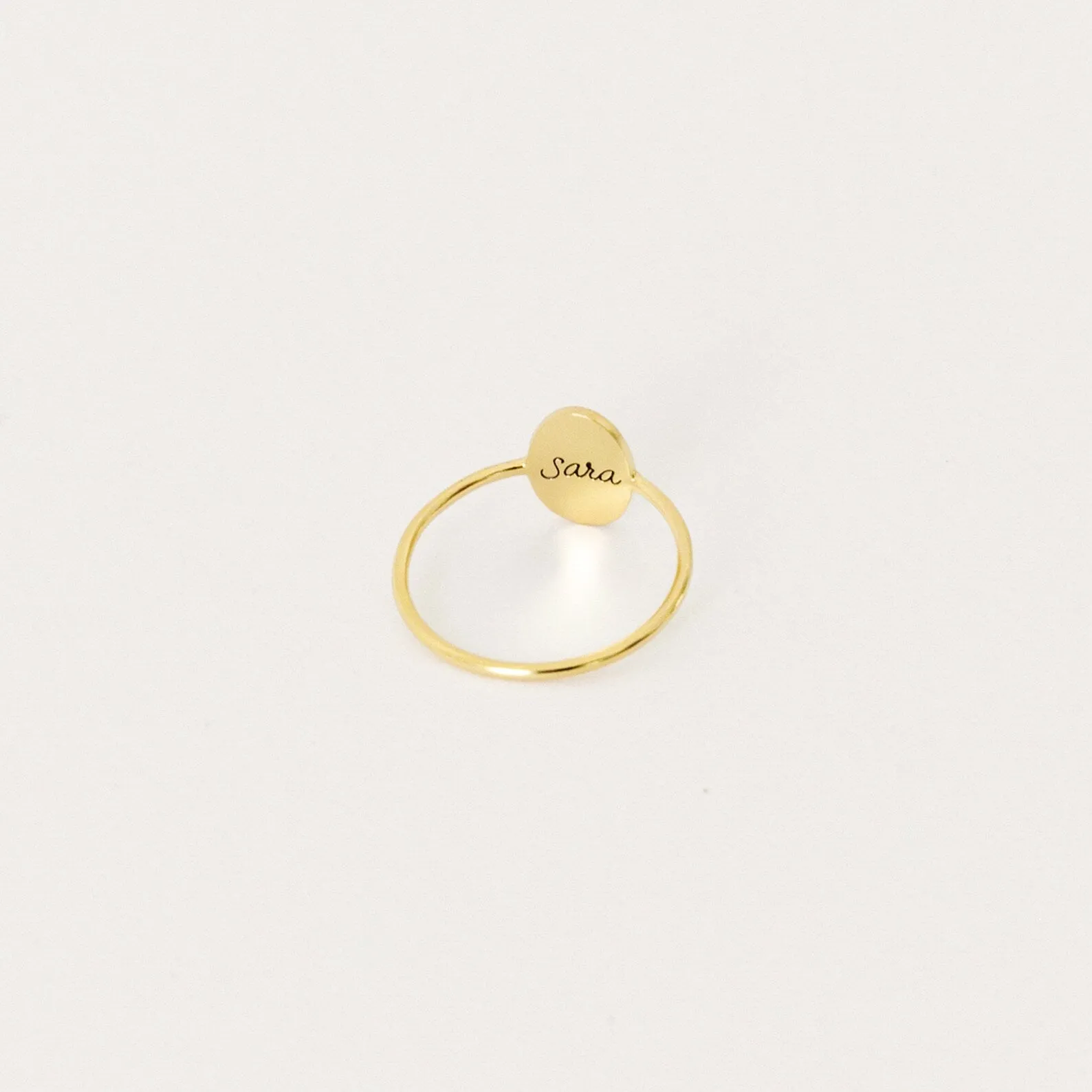 Flower Oval Ring