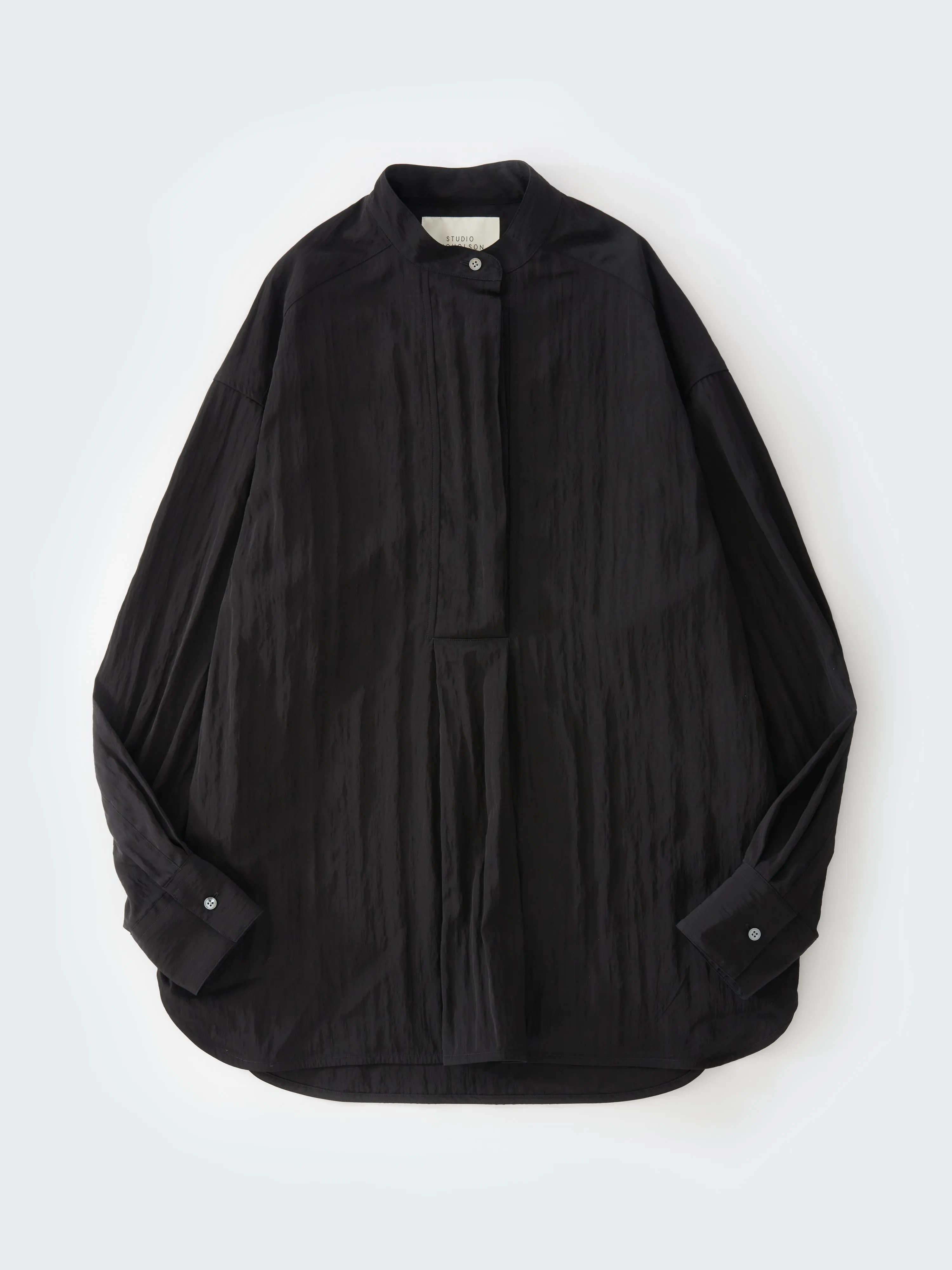 Frink Viscose Shirt in Black