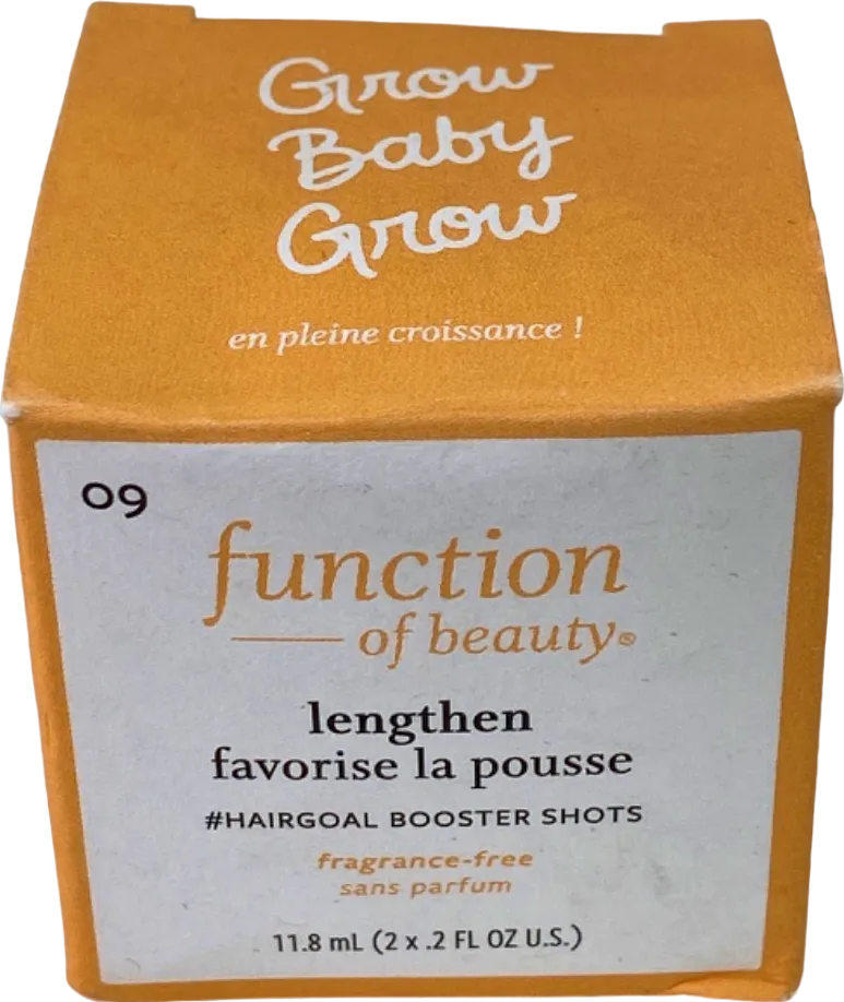 Function of Beauty Hairgoal Booster Shots Lengthen 11.8ml