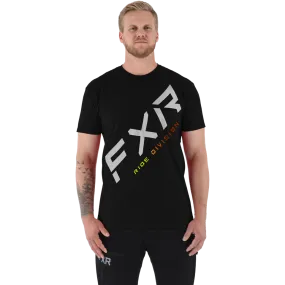 FXR CX Tee Black/Inferno