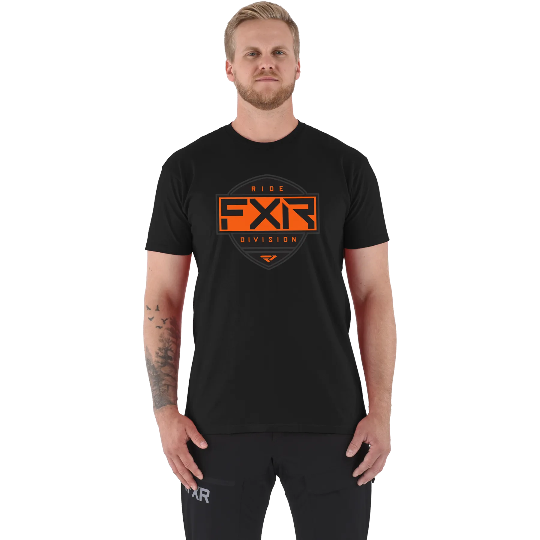 FXR Ride Tee Black/Orange