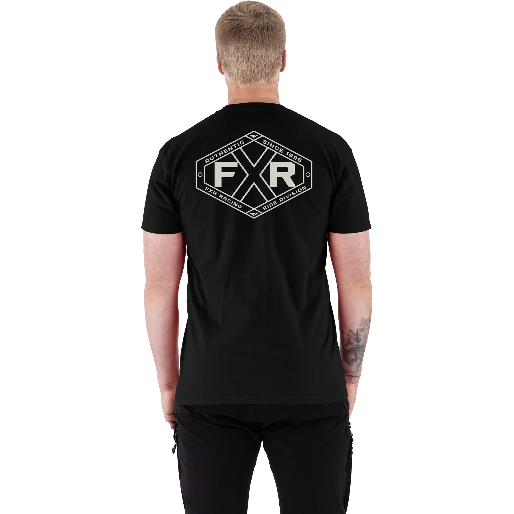 FXR Stamp Tee Black/Bone