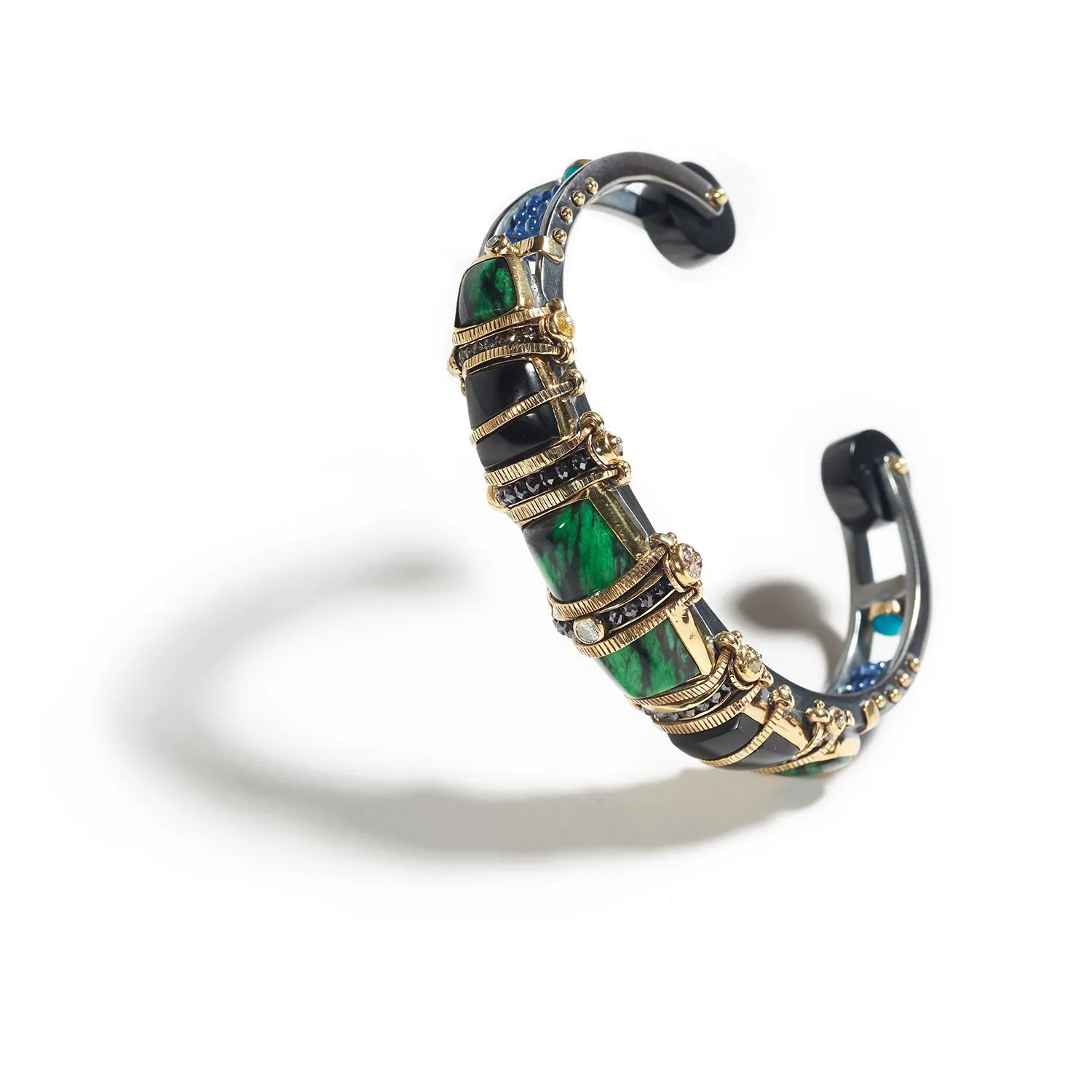 Gem Medley Cuff Bracelet