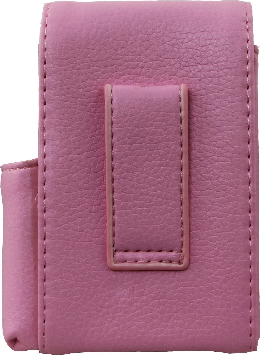 Genuine Leather Pink Fliptop Cigarette Case