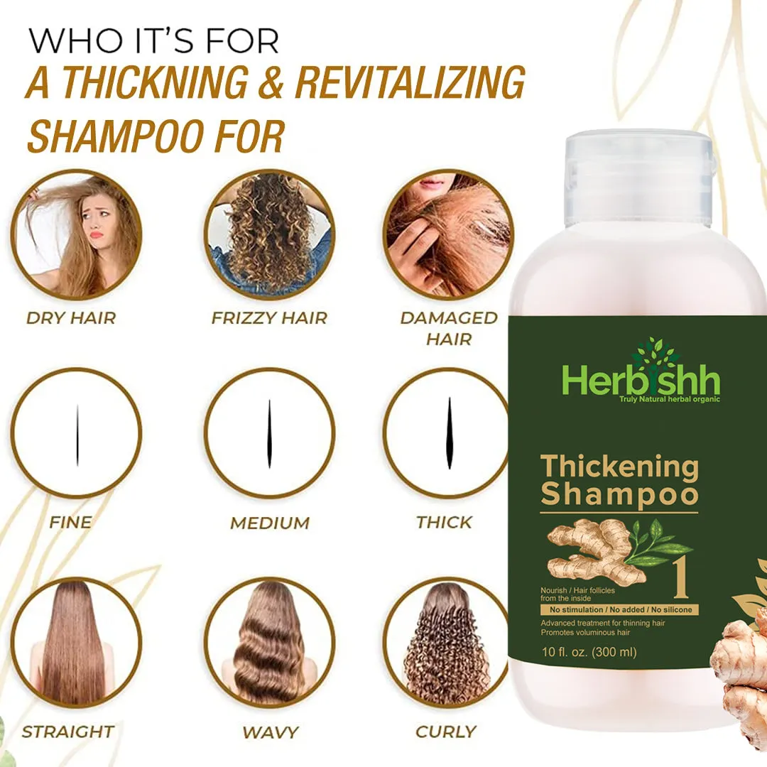 Herbishh Thickening Shampoo & Conditioner set