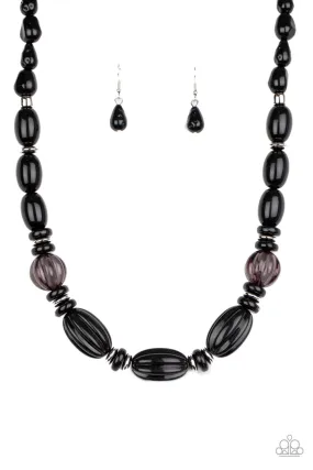 High Alert - Black Necklace