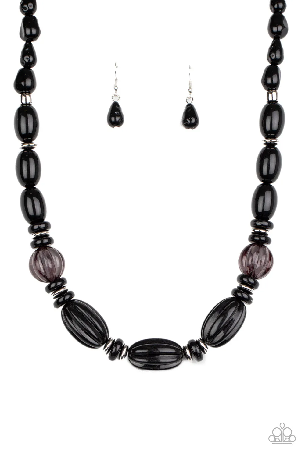 High Alert - Black Necklace